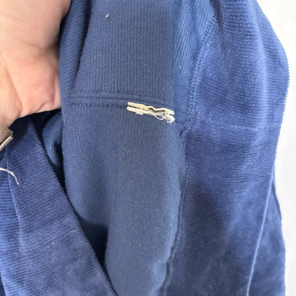 Free People We The Free Preston Velour Pullover XS Blue - Picture 6 of 7